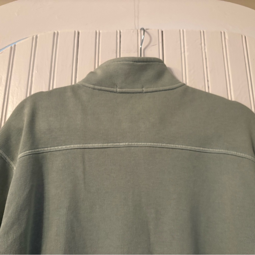 Tommy Bahama Sage Relax Quarter Zip Pullover Sweatshirt Size Mens Large - Picture 7 of 9